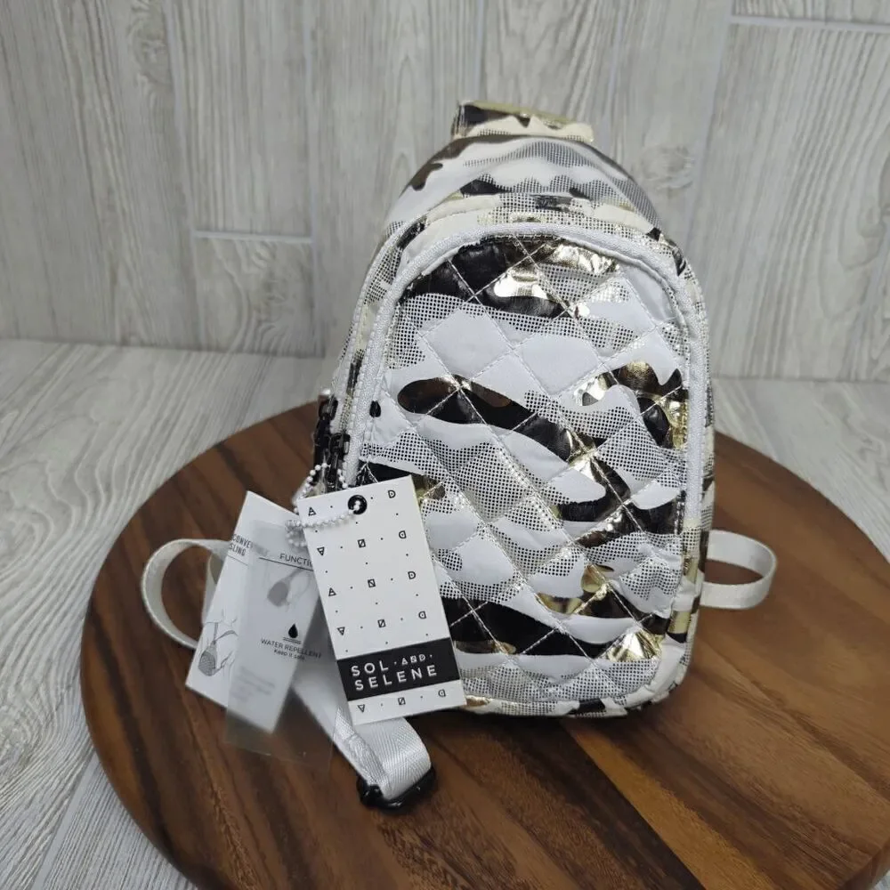 Brand New Sol and Selene On The Run Sling Convertible Women’s Backpack